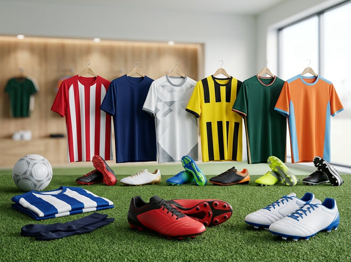 Guide til fodboldtrøjer og fodboldstøvler